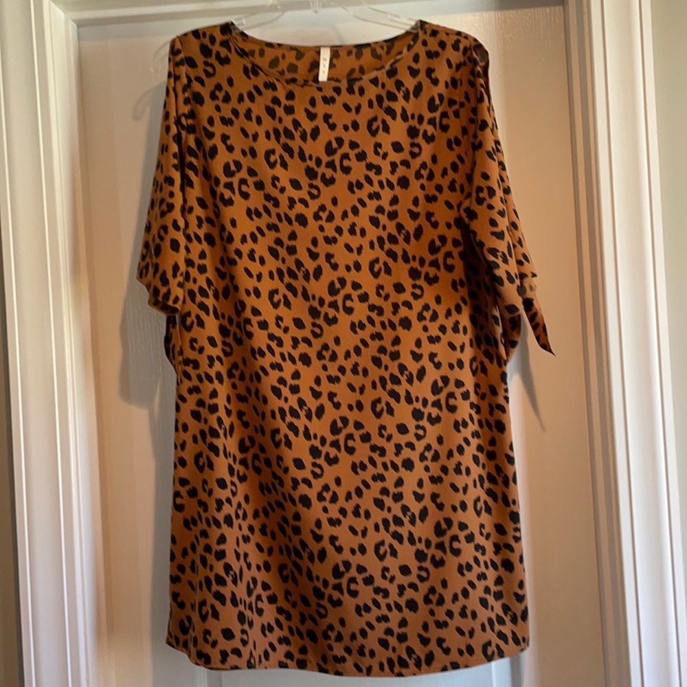 NWOT Animal Print Dress